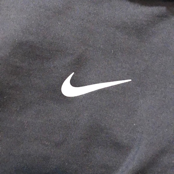 Black Dri-FIT Nike Cropped Running Tights Small - Picture 6 of 8